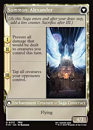 Crystal Fragments // Summon: Alexander [FINAL FANTASY] [Foil]