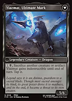Sidequest: Hunt the Mark // Yiazmat, Ultimate Mark (Extended Art) [FINAL FANTASY] [Foil]