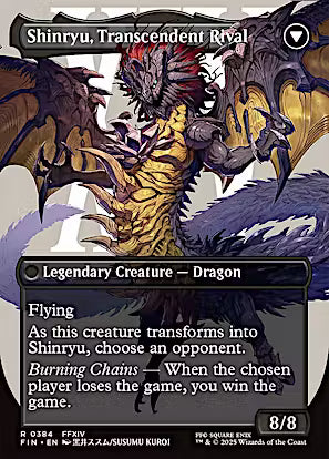 Zenos yae Galvus // Shinryu, Transcendent Rival (Extended Art) [FINAL FANTASY]