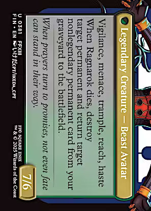 Fang, Fearless l'Cie (Borderless) [FINAL FANTASY] [Foil]