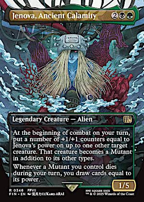 Jenova, Ancient Calamity (Borderless) [FINAL FANTASY] [Foil]