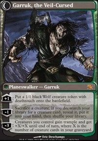 Garruk Relentless // Garruk, the Veil-Cursed [Innistrad] [Foil]