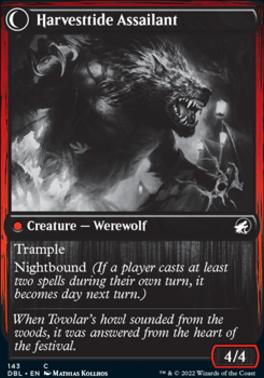 Harvesttide Infiltrator // Harvesttide Assailant [Innistrad: Double Feature] [Foil]