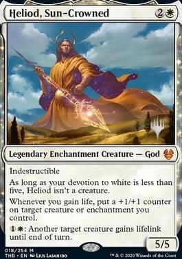 Heliod, Sun-Crowned (Promo Pack) [Theros Beyond Death Promos] [Foil]