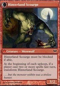 Hinterland Hermit // Hinterland Scourge [Dark Ascension] [Foil]