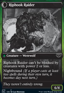 Hookhand Mariner // Riphook Raider [Innistrad: Double Feature] [Foil]