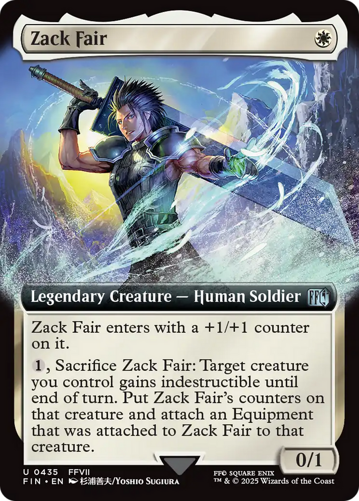 Zack Fair (Extended Art) [FINAL FANTASY] [Foil]