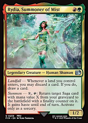 Rydia, Summoner Of Mist [FINAL FANTASY] [Foil]