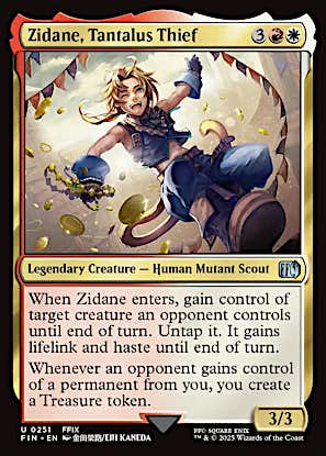 Zidane, Tantalus Thief [FINAL FANTASY] [Foil]