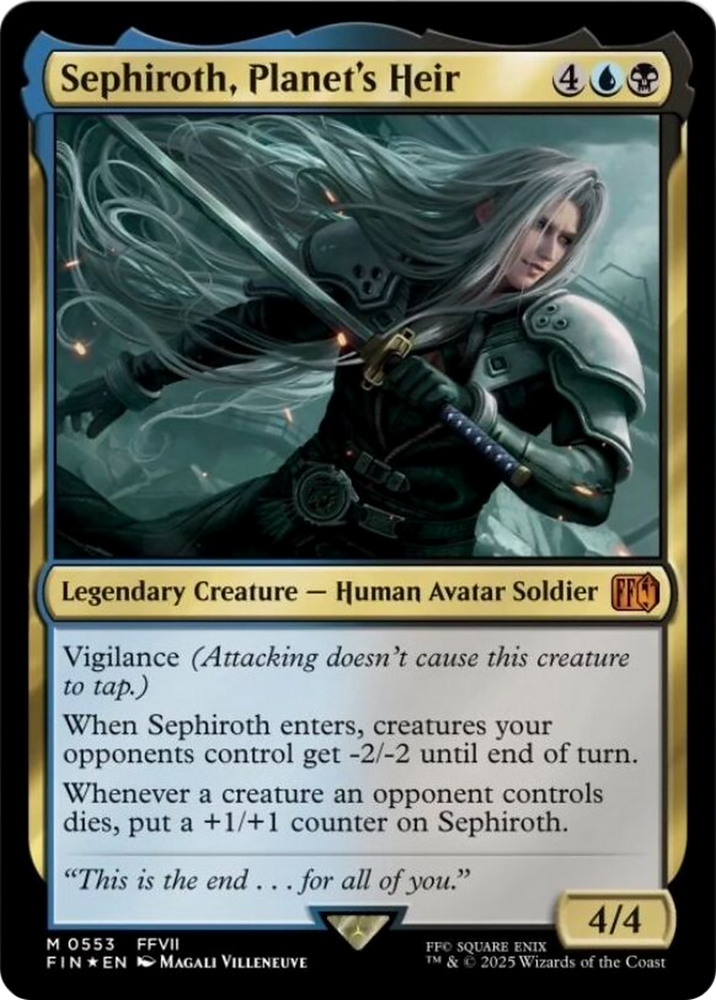 Sephiroth, Planet's Heir [FINAL FANTASY] [Foil]