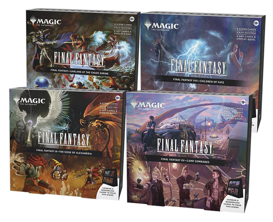 Final Fantasy Scene Box Set of 4