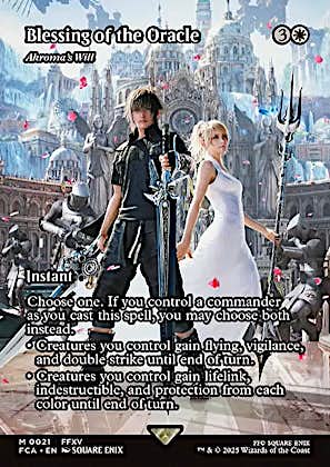 Blessing of the Oracle - Akroma's Will (Showcase) [FINAL FANTASY : Through the Ages]