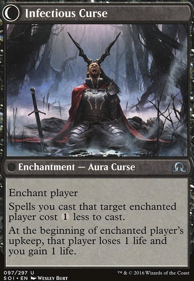 Accursed Witch // Infectious Curse [Shadows over Innistrad] [Foil]