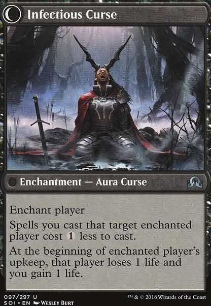 Accursed Witch // Infectious Curse [Shadows over Innistrad] [Foil]