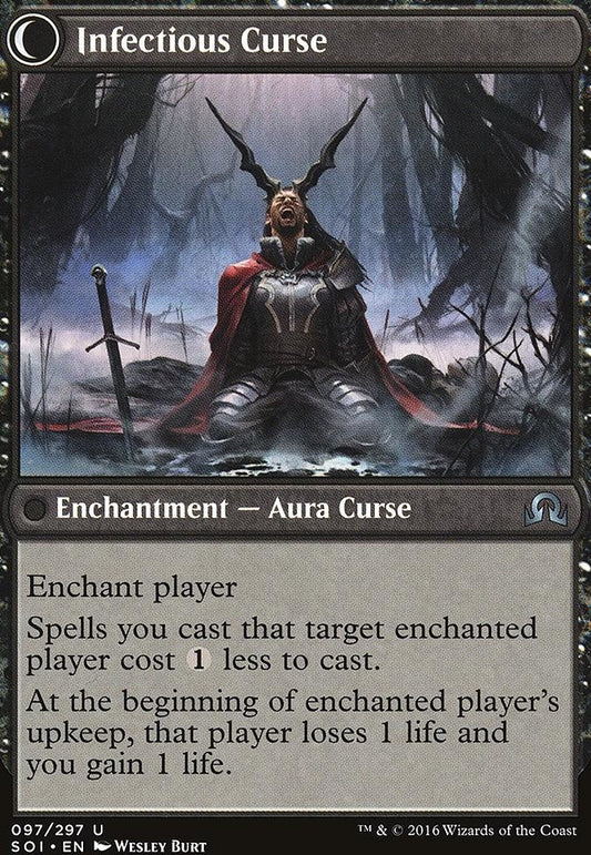 Accursed Witch // Infectious Curse [Shadows over Innistrad] [Foil]