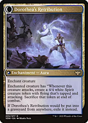 Dorothea, Vengeful Victim // Dorothea's Retribution [Innistrad: Crimson Vow] [Foil]