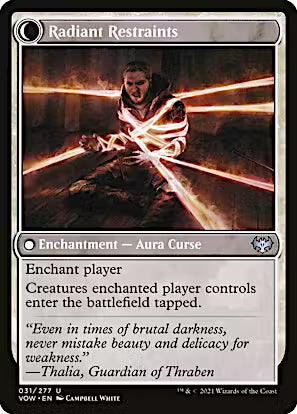 Radiant Grace // Radiant Restraints [Innistrad: Crimson Vow] [Foil]