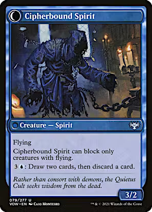 Soulcipher Board // Cipherbound Spirit [Innistrad: Crimson Vow] [Foil]