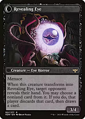 Concealing Curtains // Revealing Eye [Innistrad: Crimson Vow] [Foil]