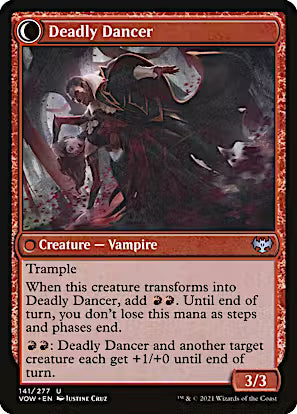 Alluring Suitor // Deadly Dancer [Innistrad: Crimson Vow]