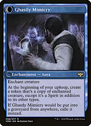 Mirrorhall Mimic // Ghastly Mimicry [Innistrad: Crimson Vow Prerelease Promos]