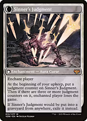 Faithbound Judge // Sinner's Judgment [Innistrad: Crimson Vow Prerelease Promos]