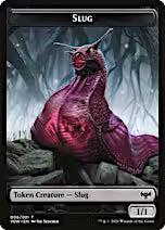 Blood // Slug Double-Sided Token [Innistrad: Crimson Vow Tokens]