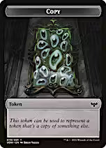 Spirit (002) // Copy Double-Sided Token [Innistrad: Crimson Vow Tokens] [Foil]