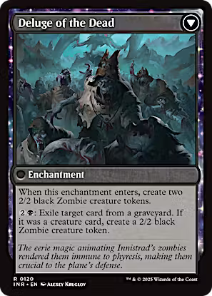 Invasion of Innistrad // Deluge of the Dead [March of the Machine] [Foil]
