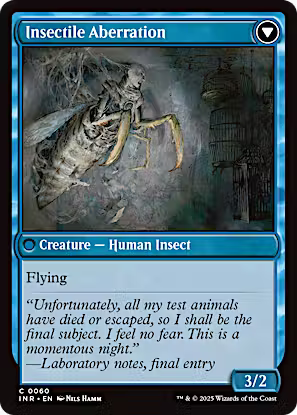 Delver of Secrets // Insectile Aberration [Innistrad Remastered] [Foil]