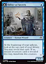Delver of Secrets // Insectile Aberration [Innistrad Remastered] [Foil]