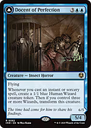 Docent of Perfection // Final Iteration [Innistrad Remastered] [Foil]