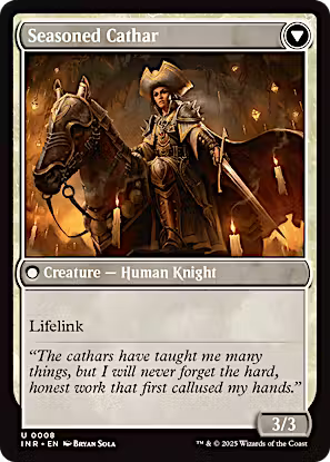 Ambitious Farmhand // Seasoned Cathar [Innistrad Remastered] [Foil]