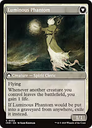 Lunarch Veteran // Luminous Phantom [Innistrad Remastered] [Foil]