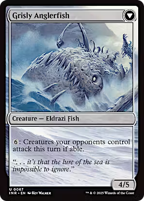 Grizzled Angler // Grisly Anglerfish [Innistrad Remastered] [Foil]