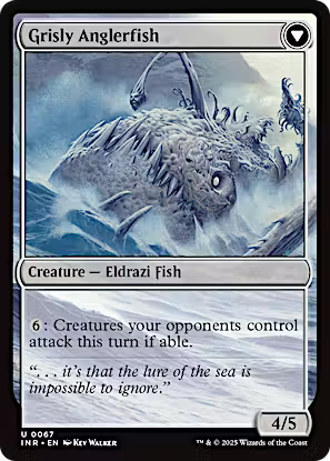 Grizzled Angler // Grisly Anglerfish [Eldritch Moon] [Foil]