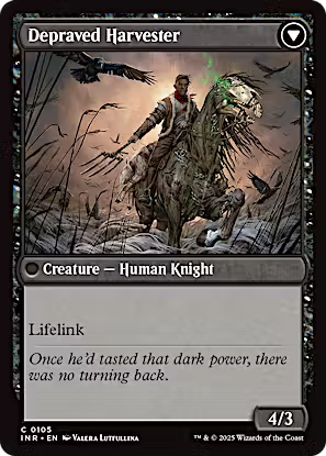 Desperate Farmer // Depraved Harvester [Innistrad Remastered] [Foil]