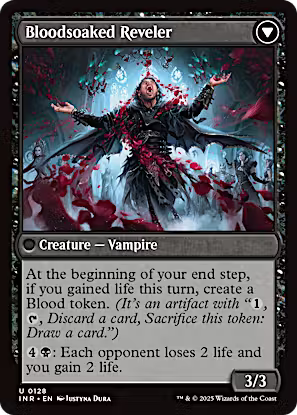 Restless Bloodseeker // Bloodsoaked Reveler [Innistrad Remastered] [Foil]