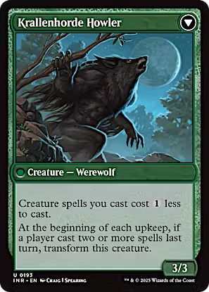 Duskwatch Recruiter // Krallenhorde Howler [Innistrad Remastered] [Foil]