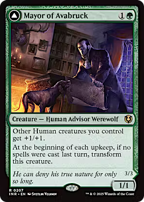 Mayor of Avabruck // Howlpack Alpha [Innistrad Remastered] [Foil]