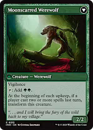 Scorned Villager // Scrounged Scythe [Innistrad Remastered] [Foil]