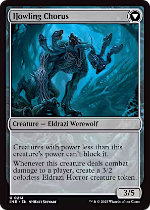 Shrill Howler // Howling Chorus [Innistrad Remastered] [Foil]