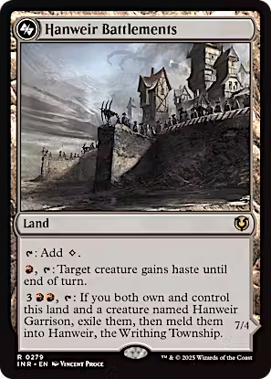 Hanweir Battlements [Innistrad Remastered] [Foil]