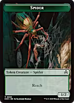 Insect // Spider Double-Sided Token [Innistrad Remastered Tokens] [Foil]