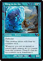 Thing in the Ice // Awoken Horror (Retro Frame) [Innistrad Remastered] [Foil]