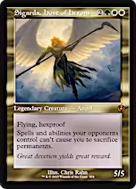 Sigarda, Host of Herons (Retro Frame) [Innistrad Remastered] [Foil]