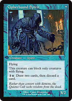 Soulcipher Board // Cipherbound Spirit (Retro Frame) [Innistrad Remastered] [Foil]