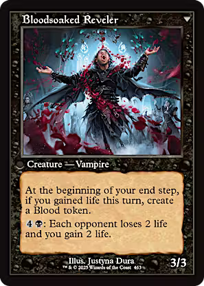Restless Bloodseeker // Bloodsoaked Reveler (Retro Frame) [Innistrad Remastered] [Foil]