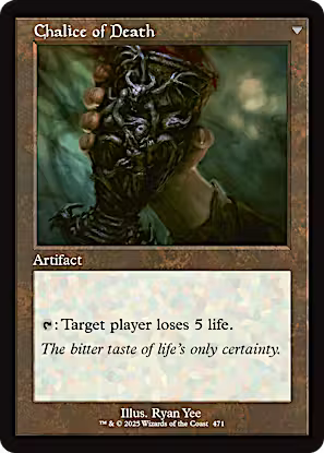 Chalice of Life // Chalice of Death (Retro Frame) [Innistrad Remastered] [Foil]