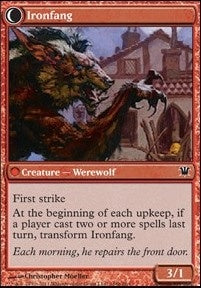 Village Ironsmith // Ironfang [Innistrad]